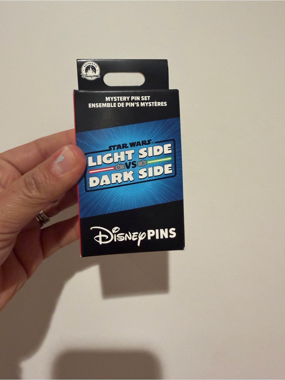 Disney Pins Star Wars Light Side vs Dark Side Mystery box Pin Set